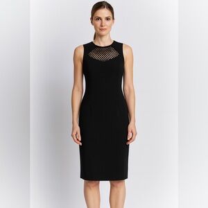Calvin Klein Black Sheath  Sleeveless Dress